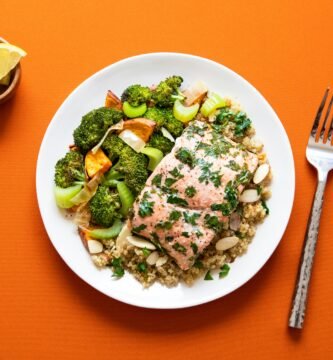 Plato de cena rápida y saludable lista en 15 minutos