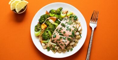Plato de cena rápida y saludable lista en 15 minutos