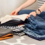Armario ordenado siguiendo el método Marie Kondo