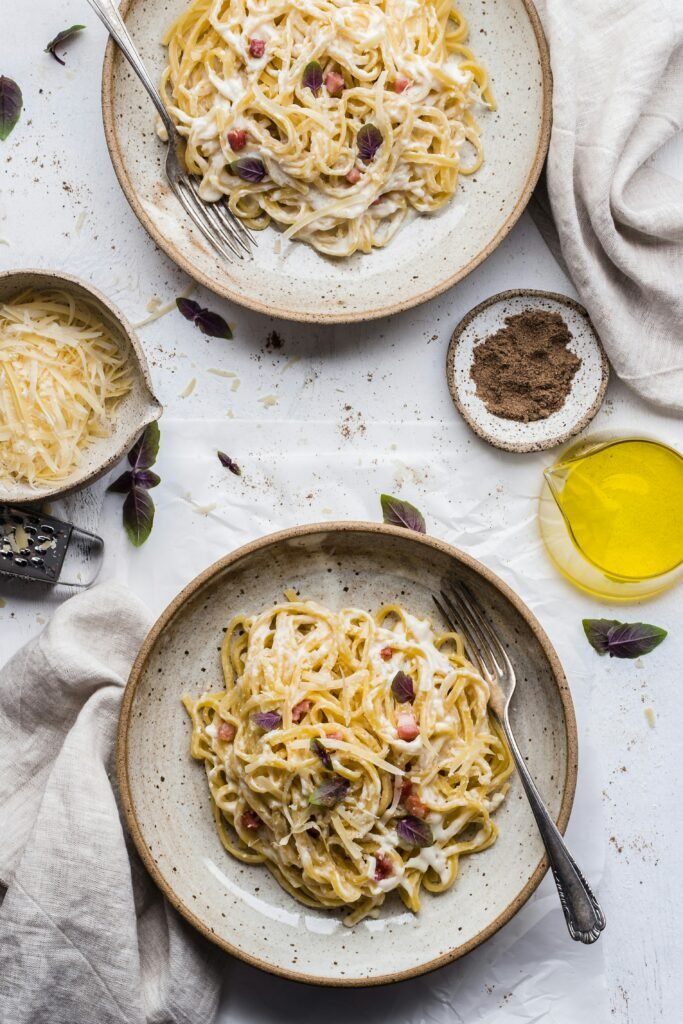 Plato de pasta rápida preparado en menos de 20 minutos