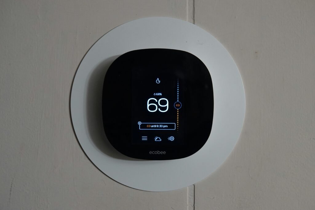 Termostato digital de pared para regular la calefacción
